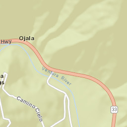 Ojala California Street Map