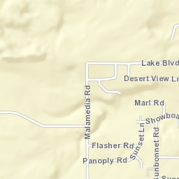 Havasu Lake California Street Map