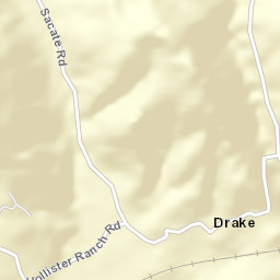 Drake California Street Map