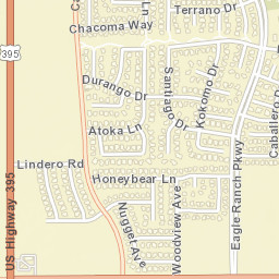 Duncan Corners California Street Map