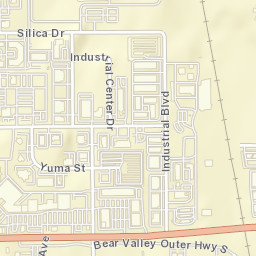 Thorn California Street Map