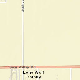 Lone Wolf Colony California Street Map