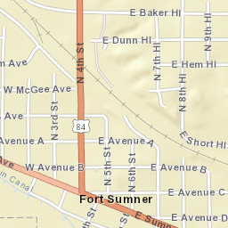 618 Sumner Avenue, Fort Sumner, NM Street Map