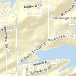 423-499 Majestic Lodge Road, Hot Springs National Park, AR Street Map