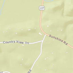 Ouachita National Forest 4053 Sunshine Road Hot Springs Natio Street Map