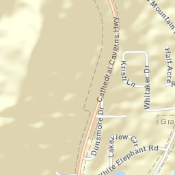 Half Acre Estates Alabama Street Map