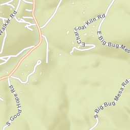 Walker Arizona Street Map