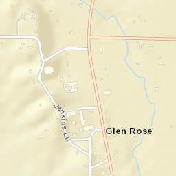 Glen Rose Arkansas Street Map