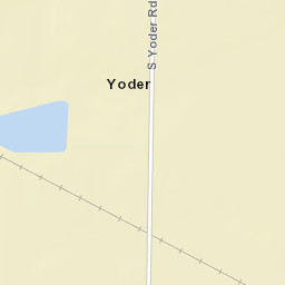 Yoder Arkansas Street Map