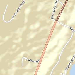 Columbus City Alabama Street Map