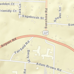 Hempwallace Arkansas Street Map