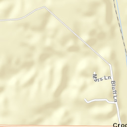 Crocketts Bluff Arkansas Street Map