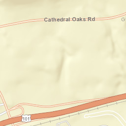 Coromar California Street Map