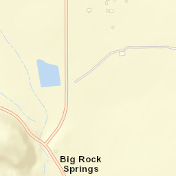Big Rock Springs California Street Map