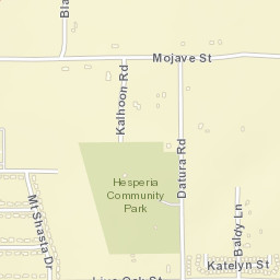 North Star Ranch California Street Map