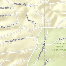 Diamondhead Arkansas Street Map