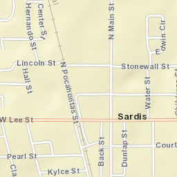 398 Mississippi 315 Sardis MS 38666 Street Map