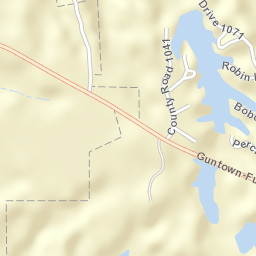 Bryson Street, Guntown, MS 38849, USA Street Map
