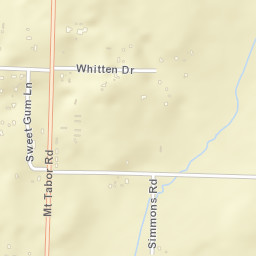 Mount Tabor Alabama Street Map