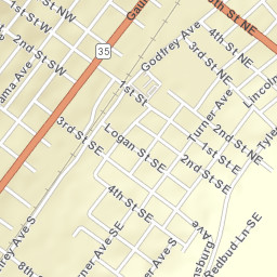 1st St, Fort Payne, AL 35967, USA Street Map