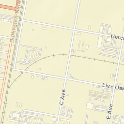 Hesperia California Street Map