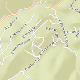 Potato Patch Arizona Street Map