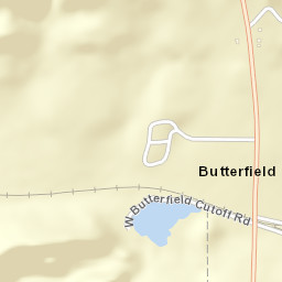 Butterfield Arkansas Street Map