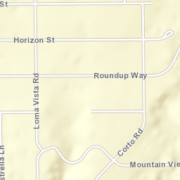 Fizzben Heights California Street Map