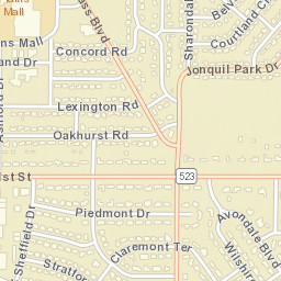 1108-1116 Lexington Road Clovis NM Street Map