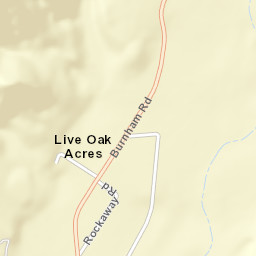 Live Oak Acres California Street Map