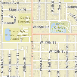 1550-1598 Cameo St, Clovis, NM 88101 Street Map