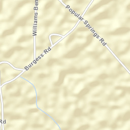 Poplar Springs Alabama Street Map