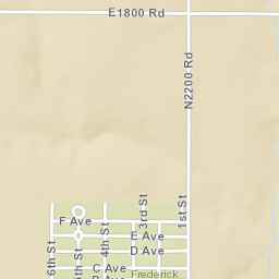 N2200 Road, Frederick, OK 73542, USA Street Map
