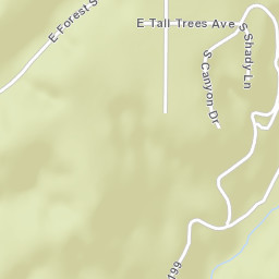Verde Glen Arizona Street Map