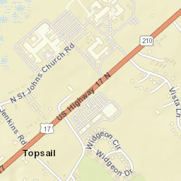 17062 U.S. 17, Hampstead, NC 28443 Street Map