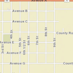 704 Ave B S Farwell, Texas Street Map