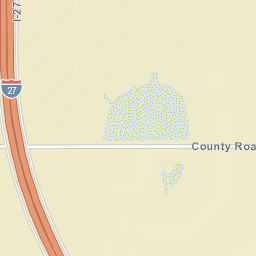 Marshall Formby Memorial Highway, Kress, TX Street Map