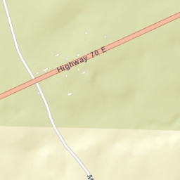 1980-2012 U.S. 70, Ouachita National Forest Street Map
