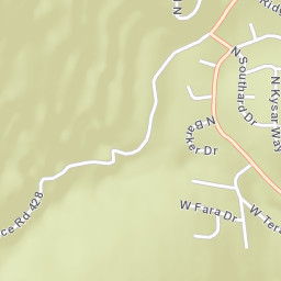 6850-6904 Robbin Lane, Tonto National Forest, Pine Street Map