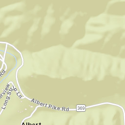 Nfw 106, Ouachita National Forest, Umpire Street Map