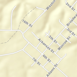 Saint Charles Arkansas Street Map