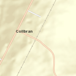 Collbran Alabama Street Map