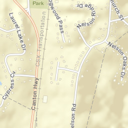 13001-13215 Ball Ground Highway, Ball Ground Street Map