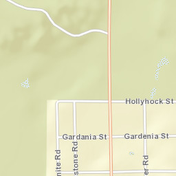Clay Springs Arizona Street Map