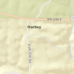 Hartley Arkansas Street Map