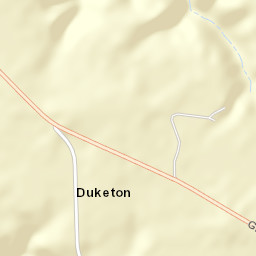 Duketon Alabama Street Map