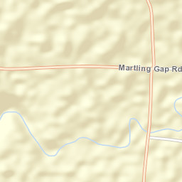Martling Alabama Street Map