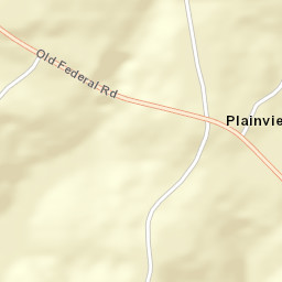 124-246 Plain View Road, Carnesville, GA Street Map