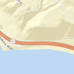 Muscle Shoals California Street Map