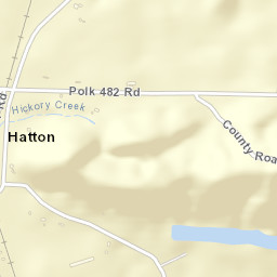 Hatton Arkansas Street Map